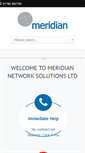 Mobile Screenshot of meridiannetworksolutions.co.uk